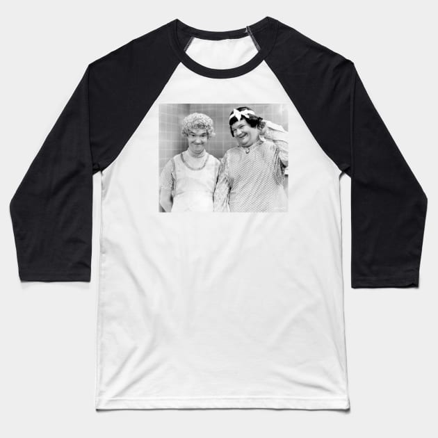 Laurel and Hardy Baseball T-Shirt by Scum & Villainy